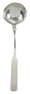 Jacob Leonard Southern Coin Silver Ladle