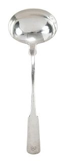 Marquand Coin Silver Ladle