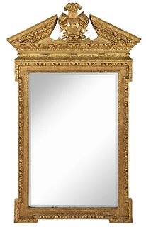 Fine George II Giltwood Mirror
