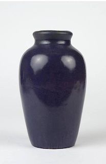 A Fulper pottery vase