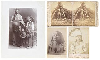 Four Early Native American Photos