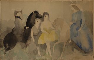 MARIE LAURENCIN (FRENCH, 1883-1956).