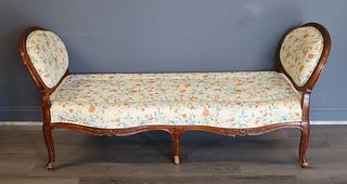 Antique Louis XV Upholstered Daybed