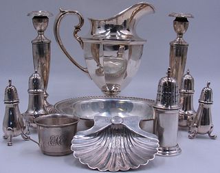 STERLING. Grouping of Assorted Sterling