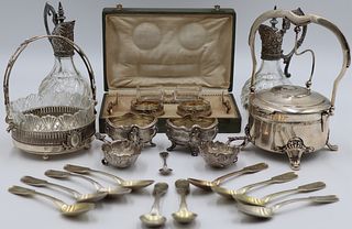 SILVER. Assorted Grouping of Continental Silver,