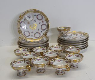 11 Dresden? Porcelain Plate / Cup Holders