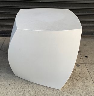 Pair of Frank Gehry LEFT TWIST Cube Beches/Side Tables