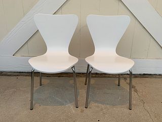 Pair of Mid Century Modern Style Kids Chairs