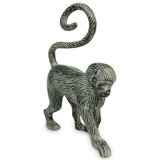 Monkey Bronze Sculpture
