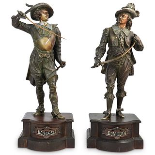 "Don Juan" & "Don Cesar" Statues