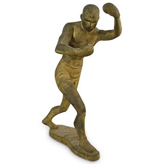 Figural Boxing Statue
