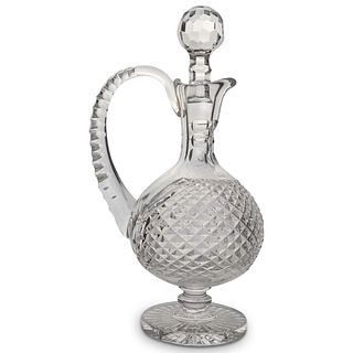 Waterford Style Crystal Pitcher