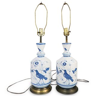 (2 Pc) European Ceramic Table Lamps