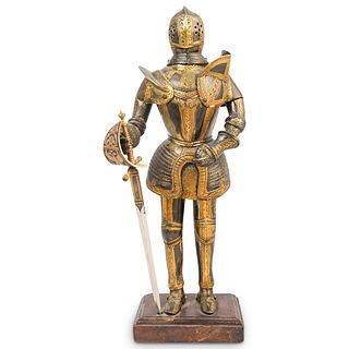 Spanish Bronze Knight Statue