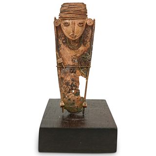 Pre Columbian Copper Muisca Tunjo Figure