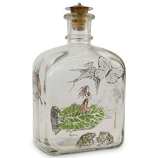 Vintage Hans Christian Andersen Decanter Bottle