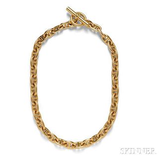 18kt Gold "Chaine d'Anchre" Necklace, Hermes
