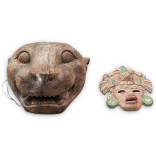 (2Pc) Mayan Style Masks
