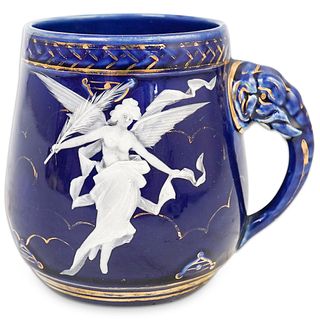 Victorian Enamel Porcelain Mug