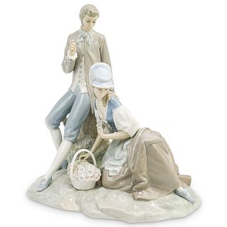 Lladro "Pastoral" Porcelain Couple Figurine