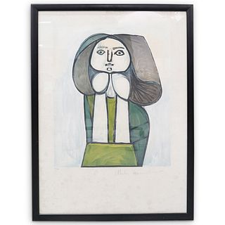 Picasso "A la Robe Verte" Lithograph