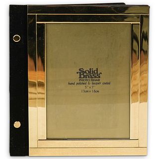 Brass Photo Frame Book
