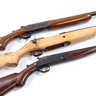 Four Assorted Shotguns