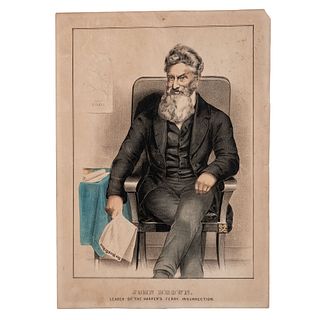 [BROWN, John (1800-1859)]. CURRIER and IVES, publishers.  