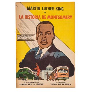 [KING, Martin Luther, Jr. (1929-1968)]. La Historia de Montgomery. Como 50,000 Negros Encontraron una Nueva Manera de Lograr la Justicia. Montevideo, 