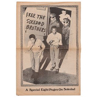 [CIVIL RIGHTS] -- [SOLEDAD BROTHERS]. Liberated Guardian. [San Francisco & New York: ca 1970-1971].  