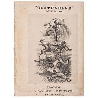 [MUSIC] -- [SLAVERY & ABOLITION]. The "Contraband" Schottische. Philadelphia: Lee & Walker, 1861. 