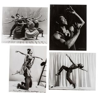 [DANCE] -- [AILEY, Alvin (1931-1989)]. LINDQUIST, John, photographer. A group 54 photographs of African American performers and dance pieces, includin