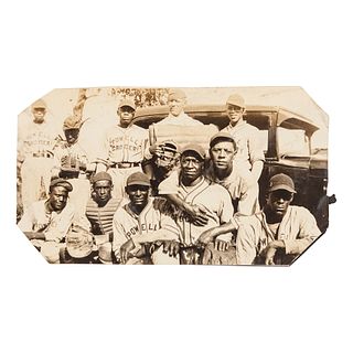 [BASEBALL] -- [WEBB, Normal "Tweed" (1906-1995)]. A group of 12 photographs of African American baseball players, primarily from the "Powell Grocery" 