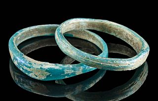 Stunning Roman Glass Bracelets (pr)