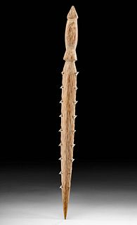 Gilbert Islands Shark Tooth Sword, ca. 1940s