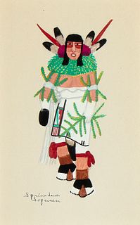 José Encarnacion Peña [Soqween], Untitled (Corn Dancer)