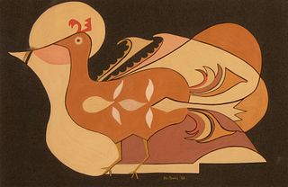Gerónima Cruz Montoya [Po-tsunu], Untitled (Bird), 1963