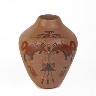 Navajo, Gloria Kahe, Polychrome Jar