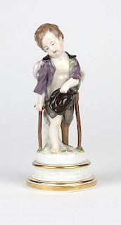 A Meissen porcelain figure