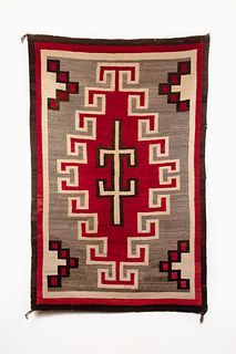A Navajo Ganado Textile, ca. 1940