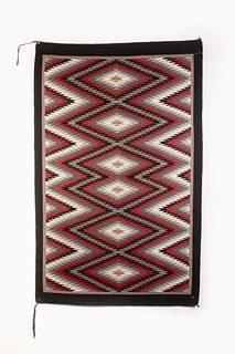 Navajo, Andy Williams, Serrated Diamond Piñon Textile, 2001