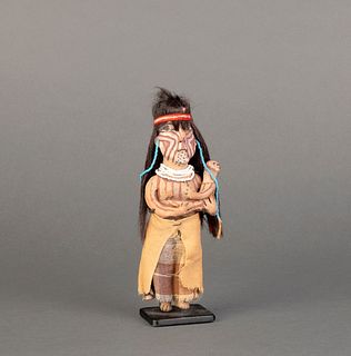 A Female Mojave Doll with Child, ca. 1890-1910