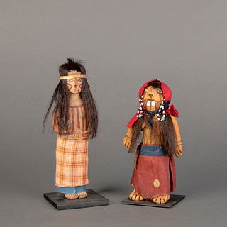 Two Mojave Female Dolls, ca. 1920-1930