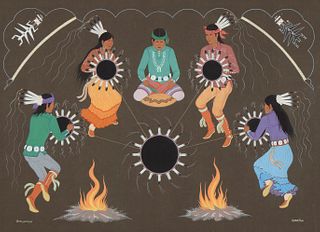 Harrison Begay [Haskay Yahne Yah], Whirling Feather Dance
