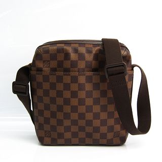 Louis Vuitton Damier Trotter Bobour N41135 Unisex Shoulder Bag Damier Canvas