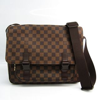 Louis Vuitton Damier Messenger Mervil N51125 Men's Messenger Bag,Shoulder Bag Ebene