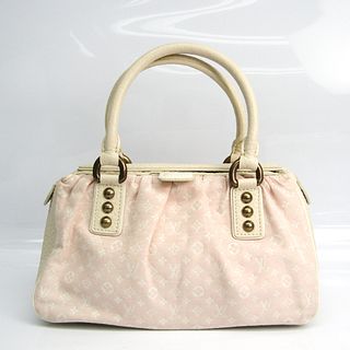 Louis Vuitton Monogram Mini Lin Trapeze PM M40062 Women's Handbag Rose