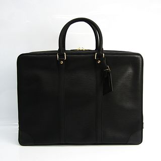 Louis Vuitton Epi Porto Documan Boyauge M54472 Briefcase Noir