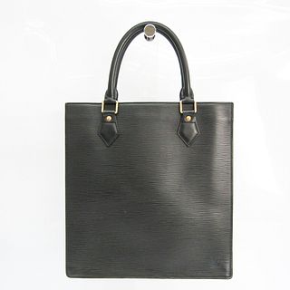 Louis Vuitton Epi Sac Plat PM M52742 Tote Bag Noir