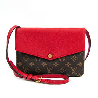 Louis Vuitton Monogram Twice M50184 Women's Shoulder Bag Cerise